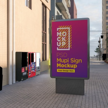 Sign Signage Product Mockups 203363