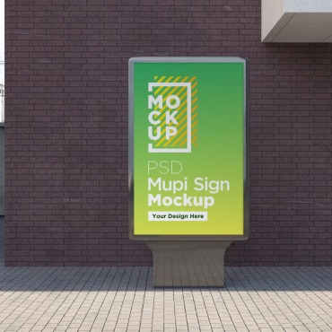 Sign Signage Product Mockups 203370