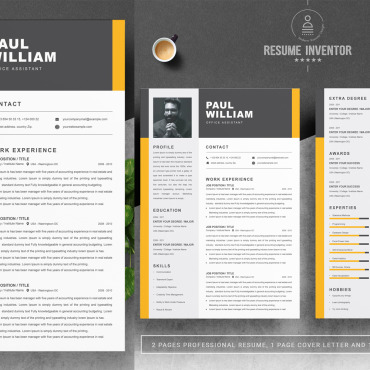 Template Clean Resume Templates 203383