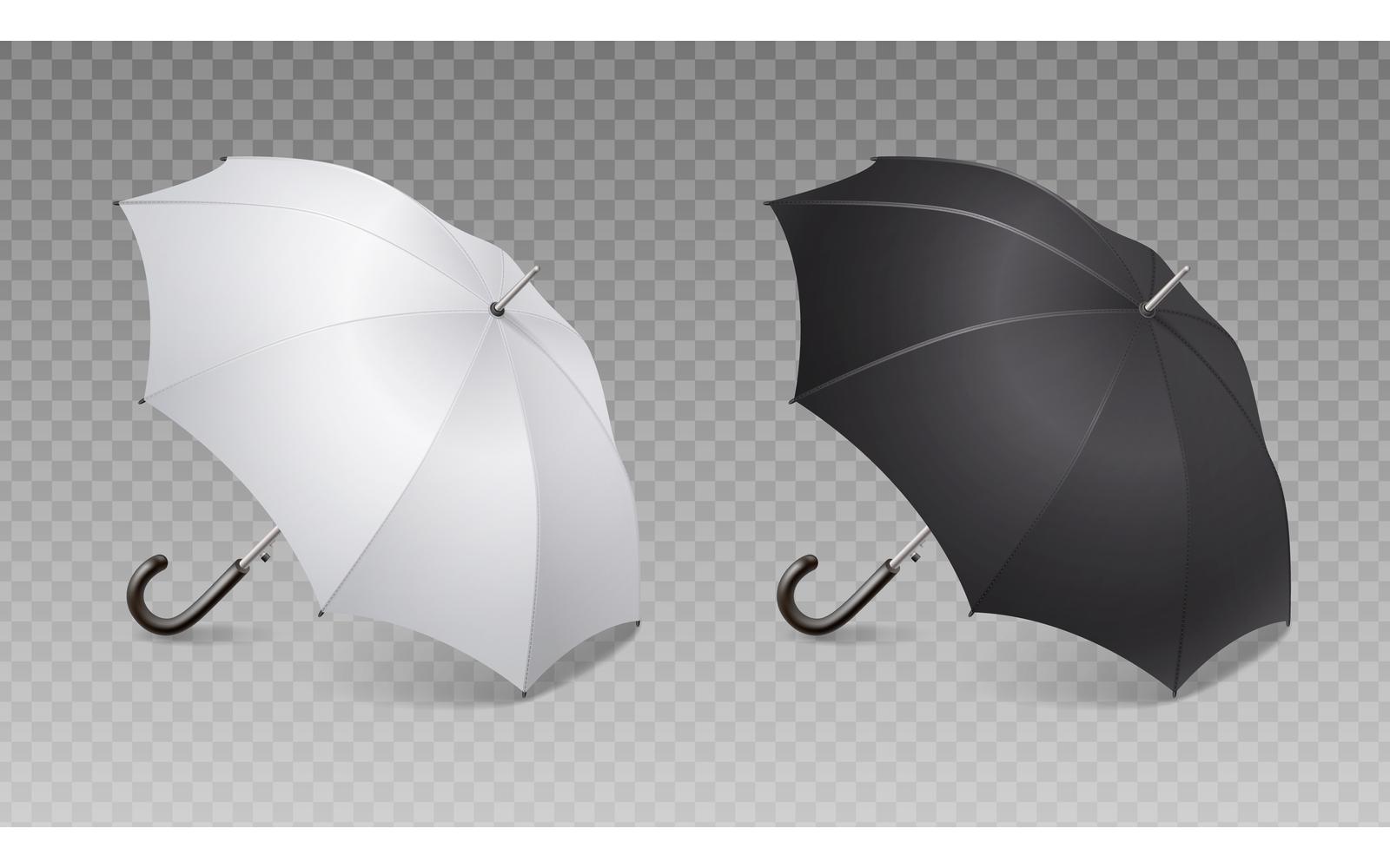 Realistic Umbrella 4 Vector Illustration Concept