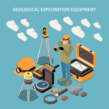 Earth Exploration Illustrations Templates 203582