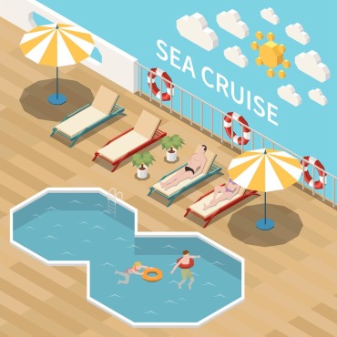 Sea Travel Illustrations Templates 203583