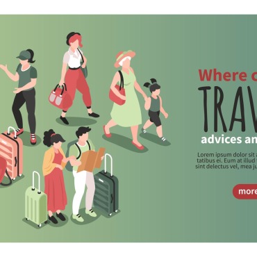 Person Vacation Illustrations Templates 203681