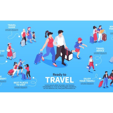 Person Vacation Illustrations Templates 203682