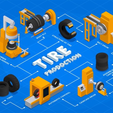 Tire Wheel Illustrations Templates 203790