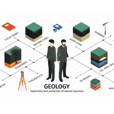 Geological Earth Illustrations Templates 203903