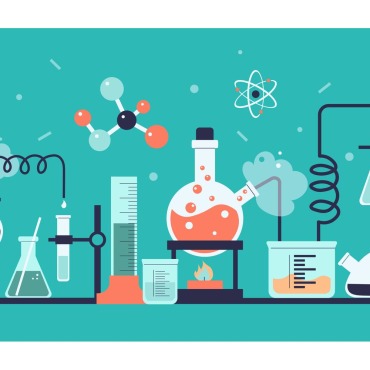 Laboratory Science Illustrations Templates 204236