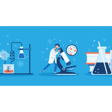 Laboratory Science Illustrations Templates 204413