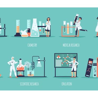 Laboratory Science Illustrations Templates 204815
