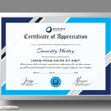 Award Completion Certificate Templates 204925