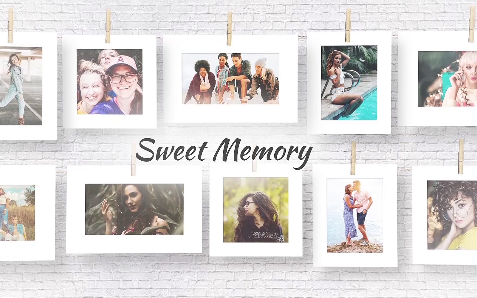 Sweet Memories Motion Graphics Template