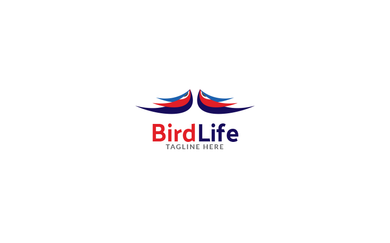 Bird Life Logo Design Template