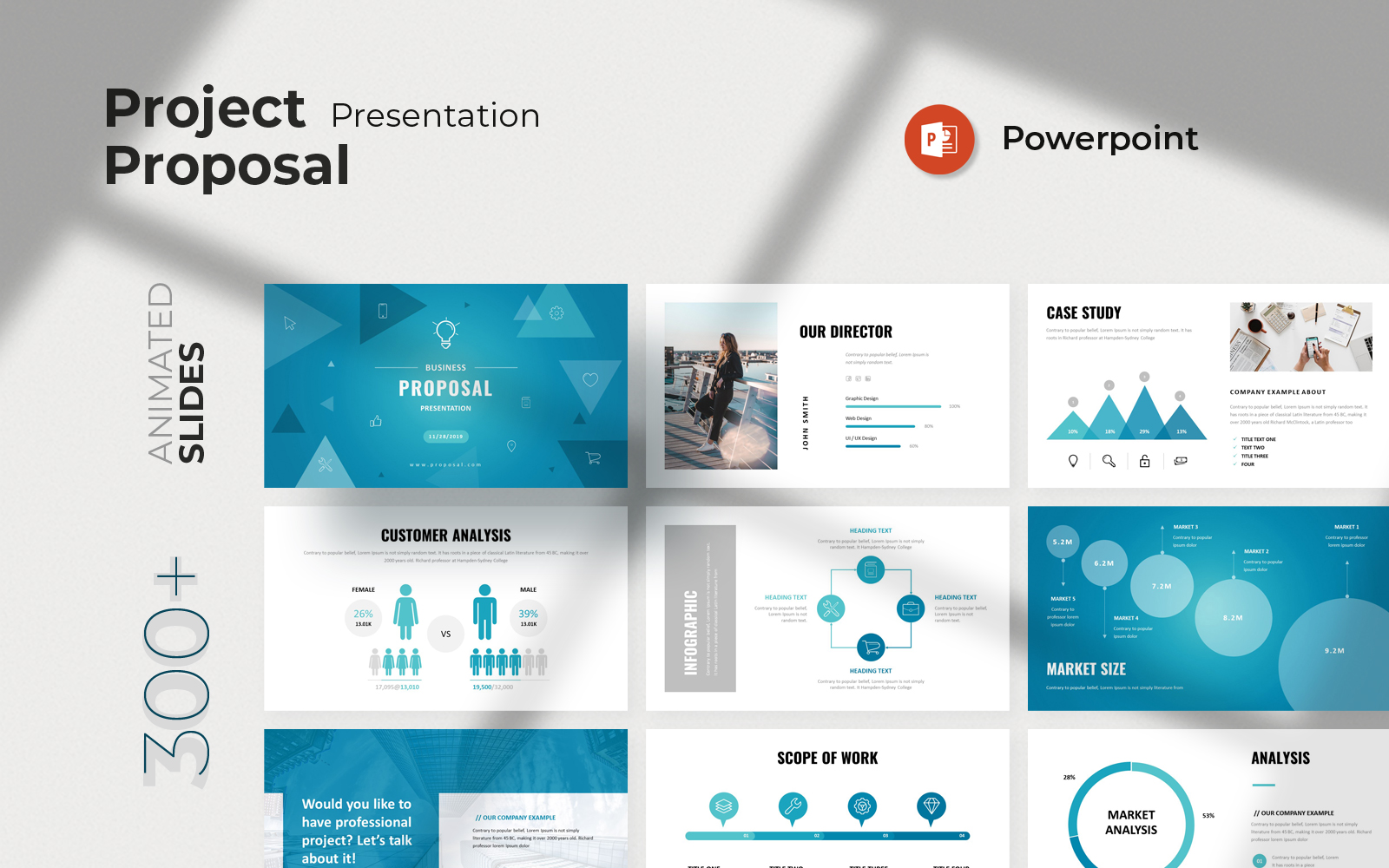 Project Proposal PowerPoint Presentation Template