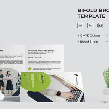 Trifold Flyer Corporate Identity 205270