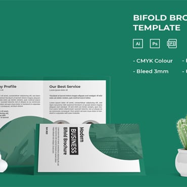 Trifold Flyer Corporate Identity 205272