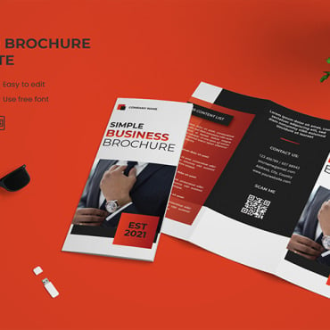 Trifold Flyer Corporate Identity 205276