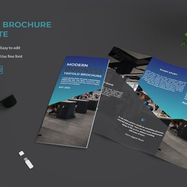 Trifold Flyer Corporate Identity 205279