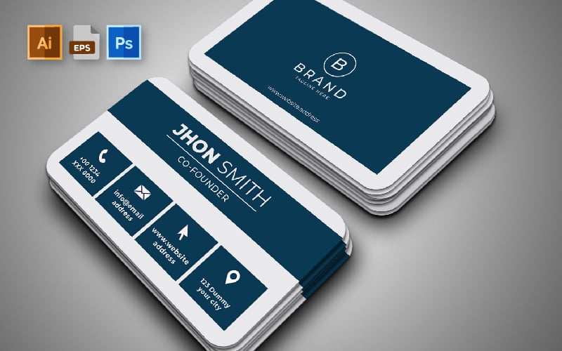 Multipurpose Business Card | Volume: 40 - Corporate Identity Template