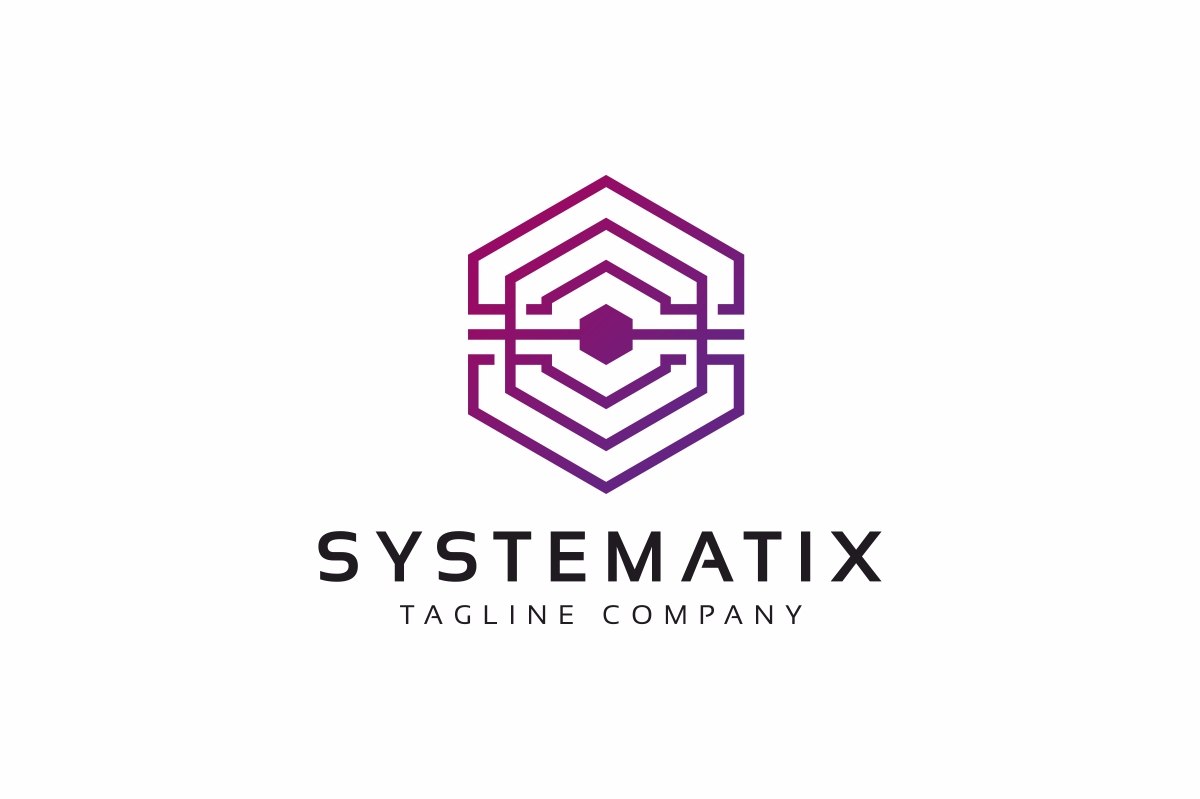 Hexagon Systems Logo Template