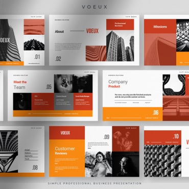 Simple Modern PowerPoint Templates 205379