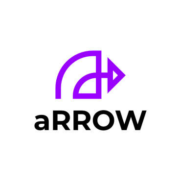 A Arrow Logo Templates 205391