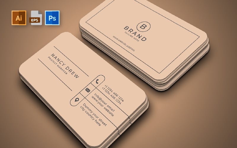 Multipurpose Business Card | Volume: 41 - Corporate Identity Template