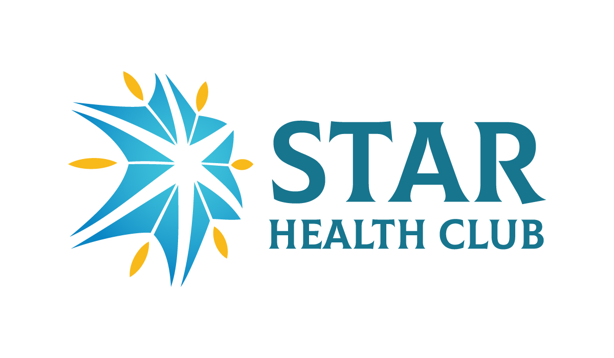Premium Vector | Star health parmacy logo