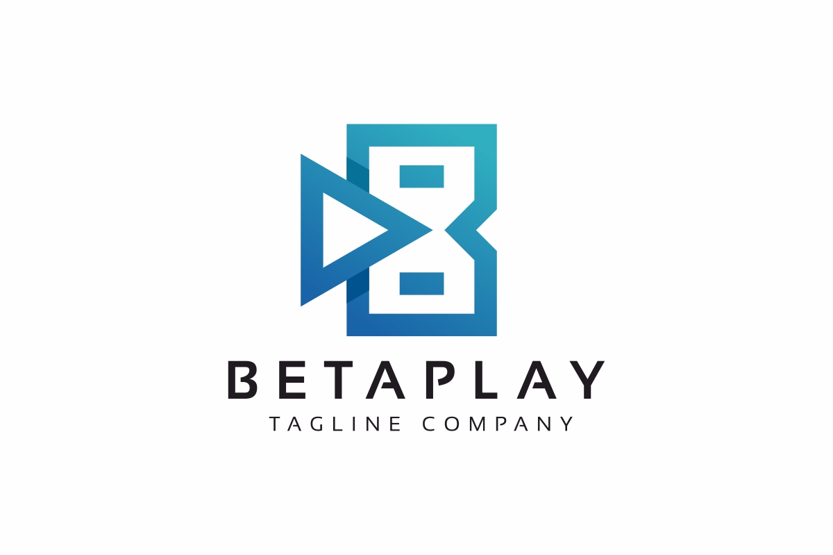 Play B Letter Logo Template