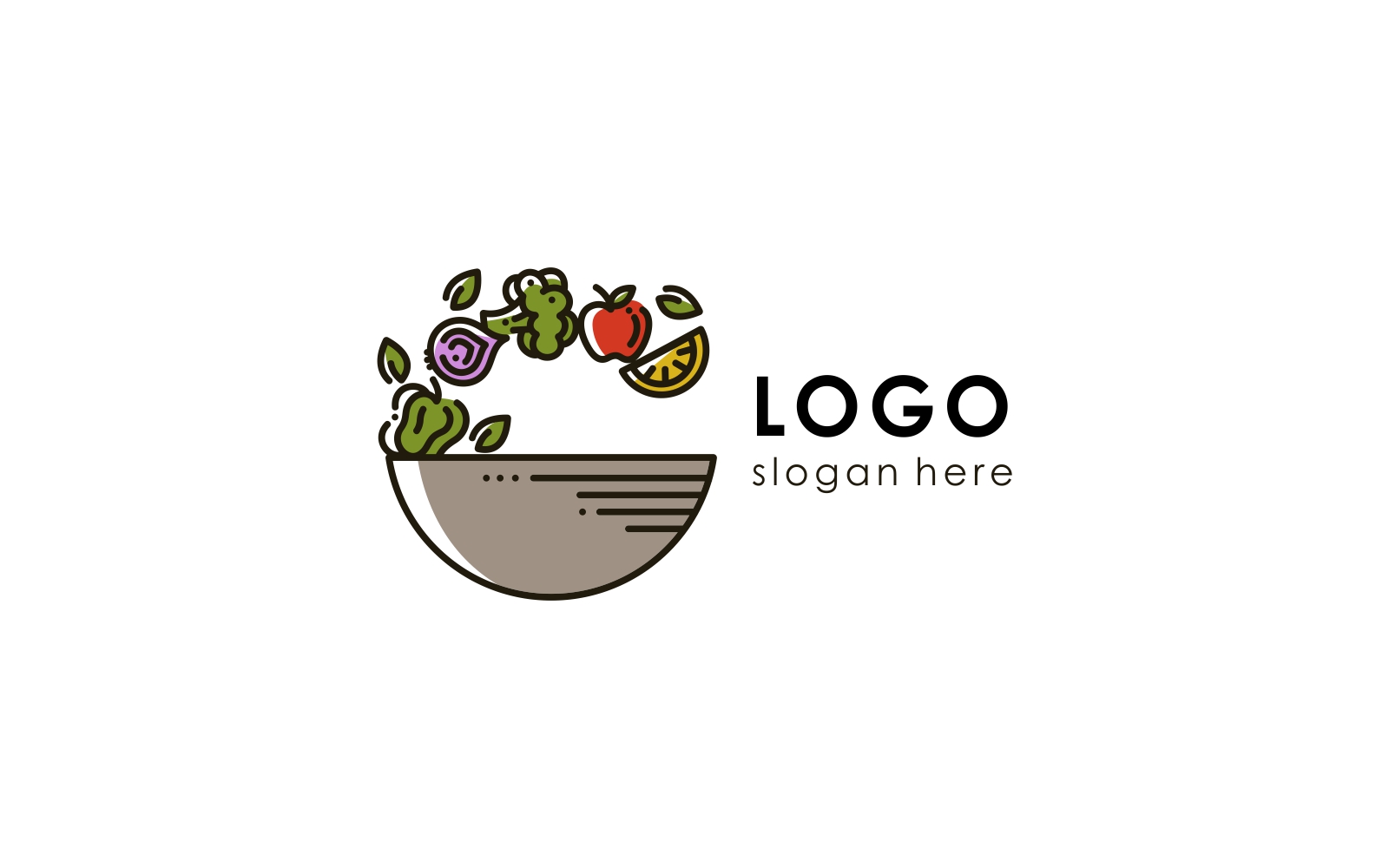 Iconic Food Logo Template
