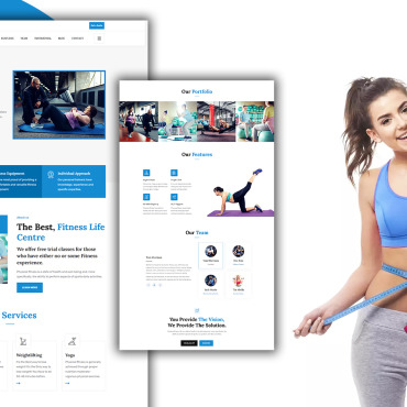Fitness Fitness WordPress Themes 205700