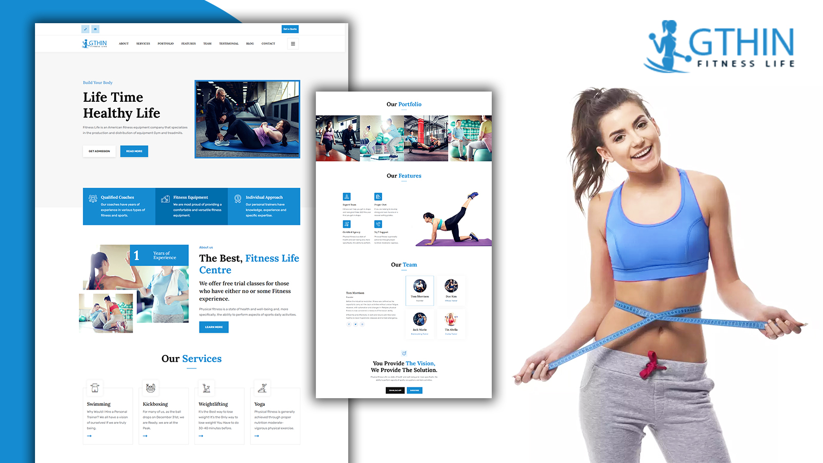 Jumboo-Gthin Fitness Center WordPress Theme