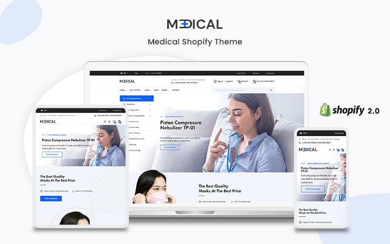 Medical - The Responsive Multipurpose Shopify eCommerce Theme