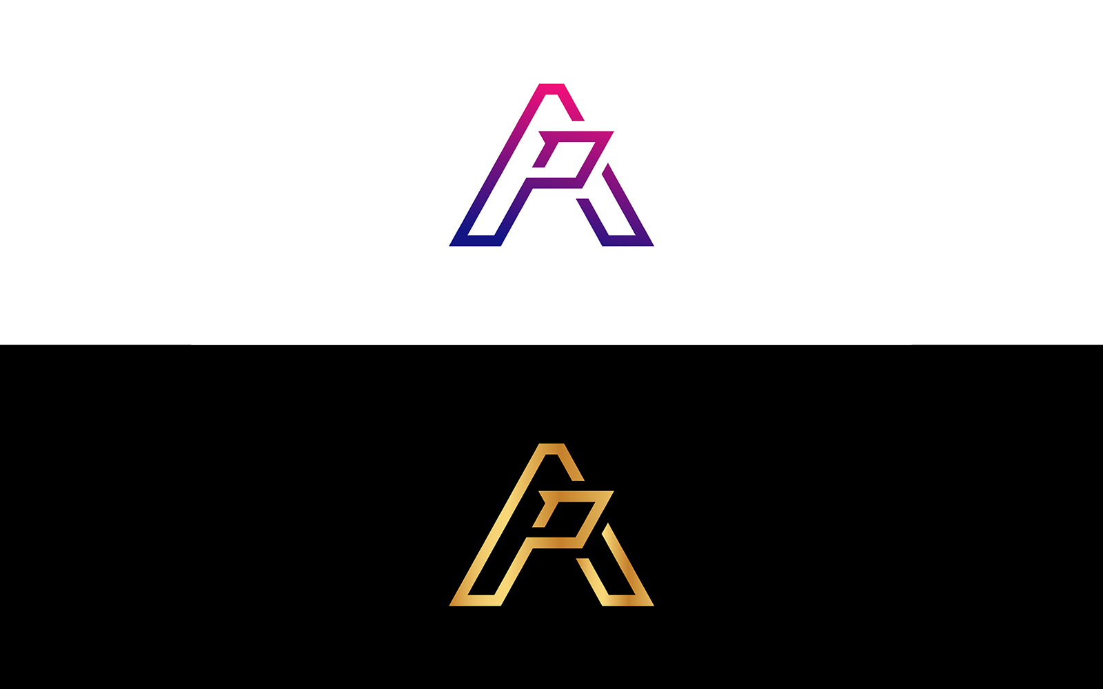 AP Letter Logo Design Vector Template