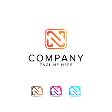 Design N Logo Templates 205757