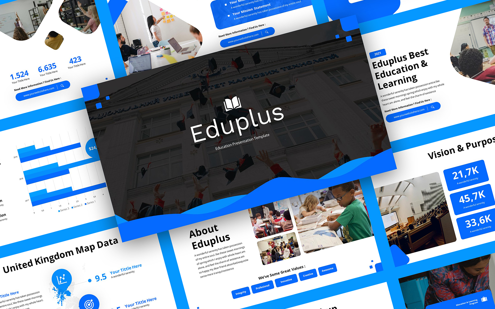 Eduplus – Education Google Slides Template