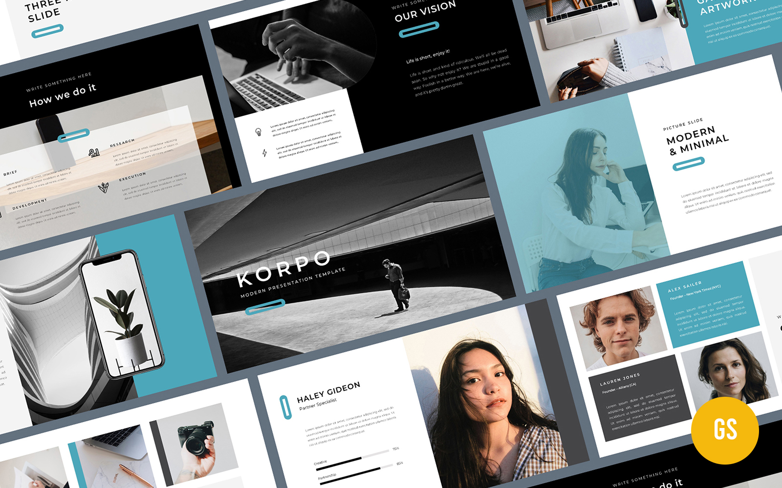 Korpo Google Slides Template