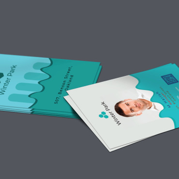 Blue Business Corporate Identity 205847