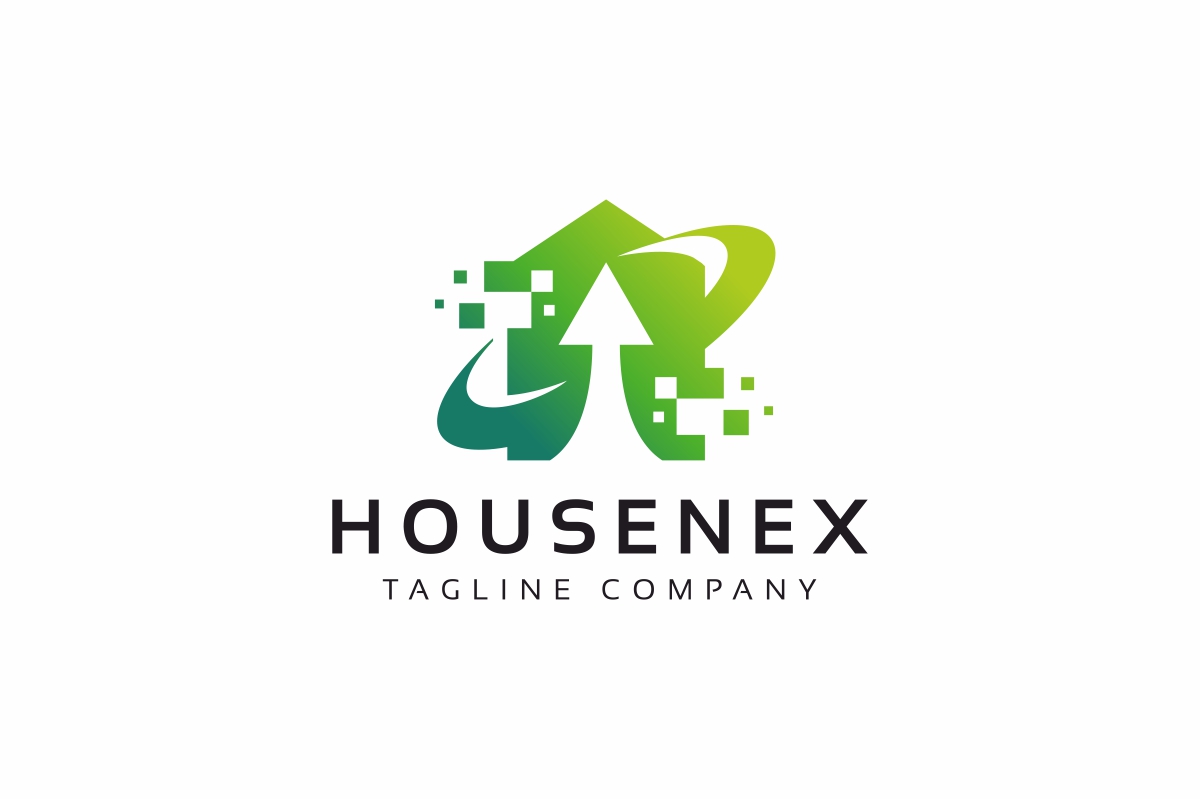 House Digital Logo Template
