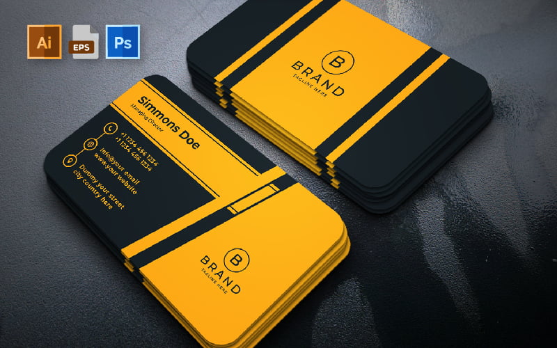 Multipurpose Business Card | Volume: 42 - Corporate Identity Template