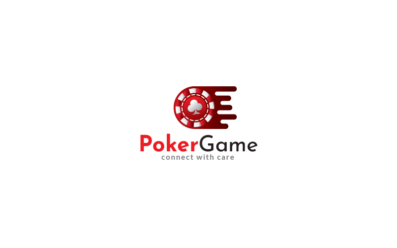Poker Game Logo Design Template