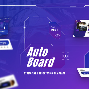 Autoboard Automobile PowerPoint Templates 206199