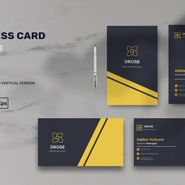 Card Stationery Corporate Identity 206206