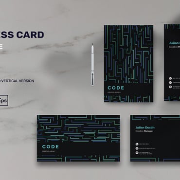 Card Stationery Corporate Identity 206284