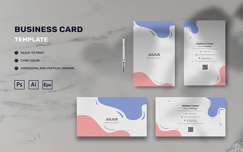 Julius - Business Card Template