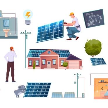 Energy Renewable Illustrations Templates 206574