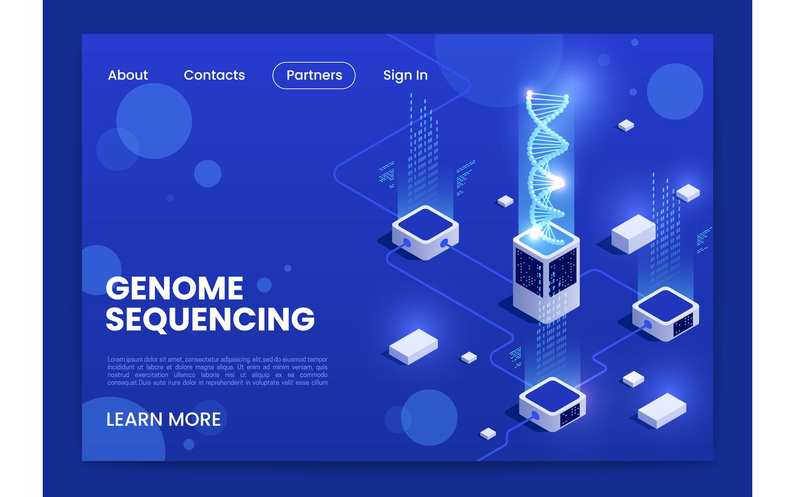 Genetic Engineering Isometric 7 Vector Illustration Concept