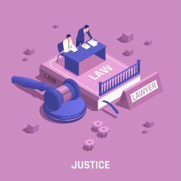 Judge Justice Illustrations Templates 206789