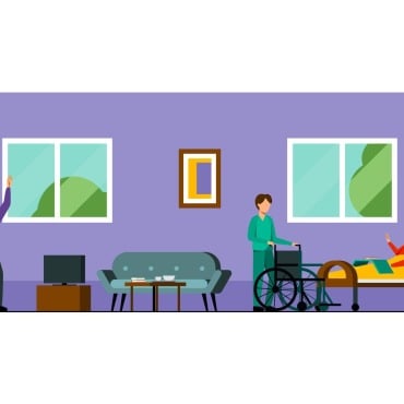 Nursing Home Illustrations Templates 206815