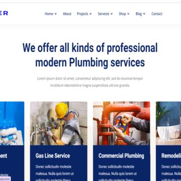 Clean Cleaning Responsive Website Templates 207224