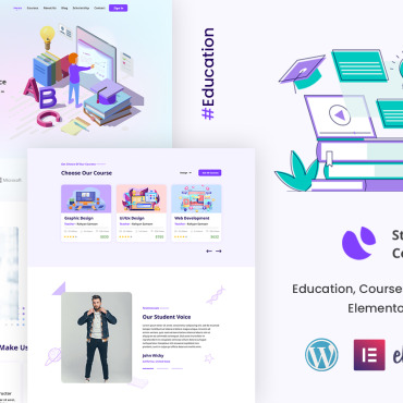 Online Education Elementor Kits 207230